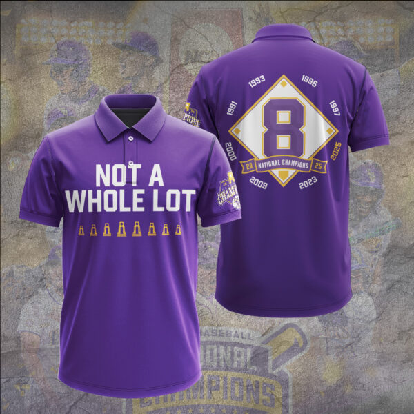 LSU Tigers Baseball 3D Apparel - TANTN 14095