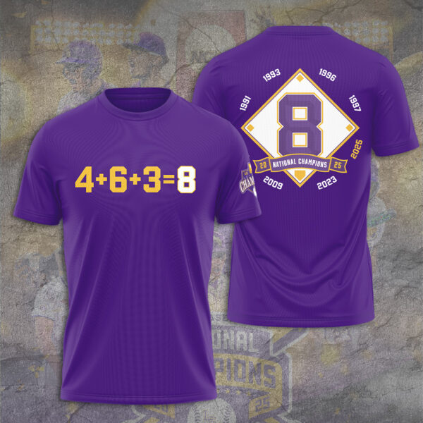 LSU Tigers Baseball 3D Apparel - TANTN 14215