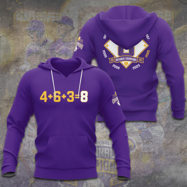 LSU Tigers Baseball 3D Apparel - TANTN 14215