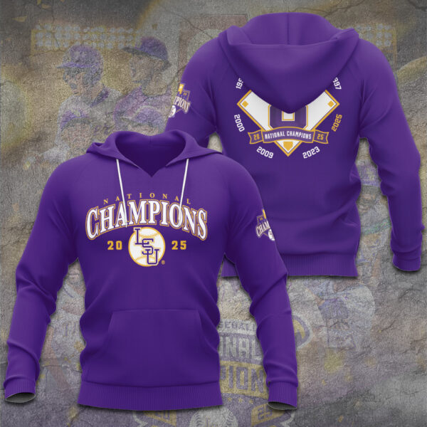 LSU Tigers Baseball 3D Apparel - TANTN 14216