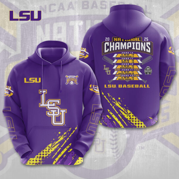 LSU Tigers Baseball 3D Apparel - GNE 3854