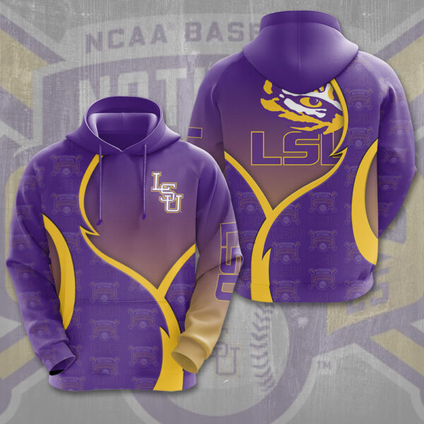 LSU Tigers Baseball 3D Apparel - GNE 3861