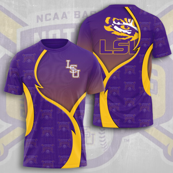 LSU Tigers Baseball 3D Apparel - GNE 3861