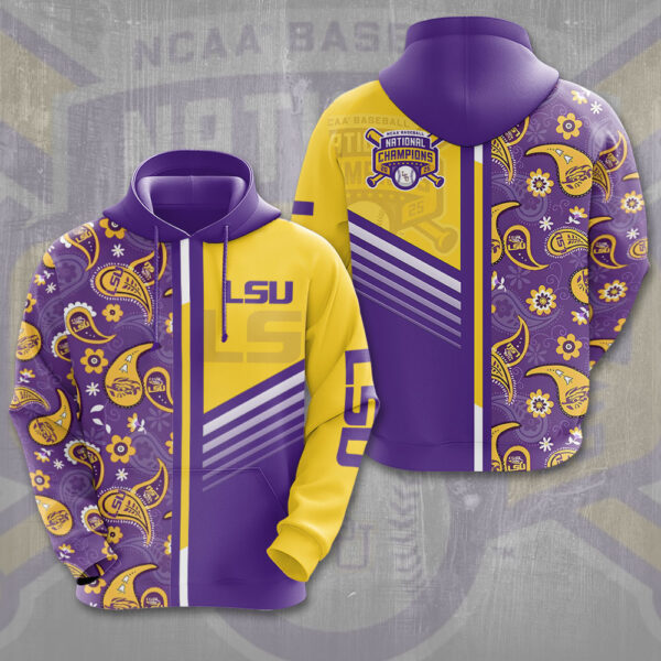 LSU Tigers Baseball 3D Apparel - GNE 3862