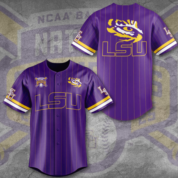 LSU Tigers Baseball Baseball Jersey - GNE 3844