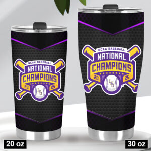 LSU Tigers Baseball Tumbler Cup - GNE 3894