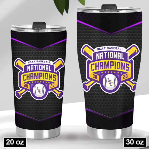 LSU Tigers Baseball Tumbler Cup - GNE 3894