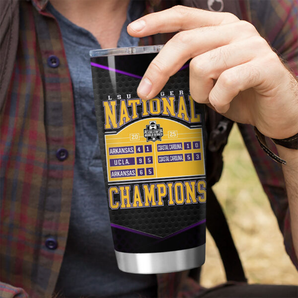 LSU Tigers Baseball Tumbler Cup - GNE 3894