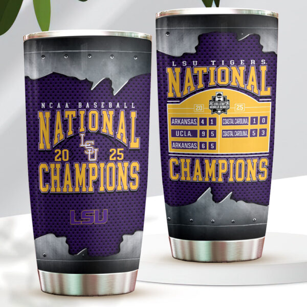 LSU Tigers Baseball Tumbler Cup - GNE 3915