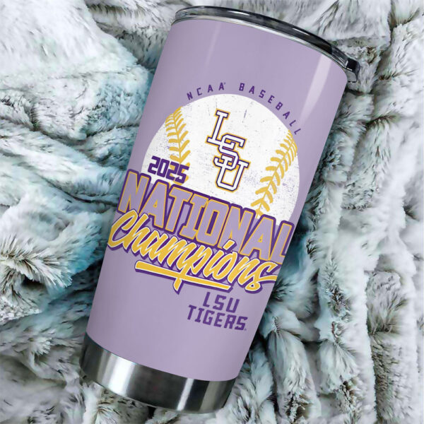 LSU Tigers Baseball Tumbler Cup - GNE 3936