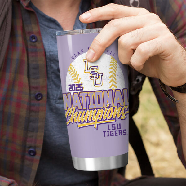 LSU Tigers Baseball Tumbler Cup - GNE 3936