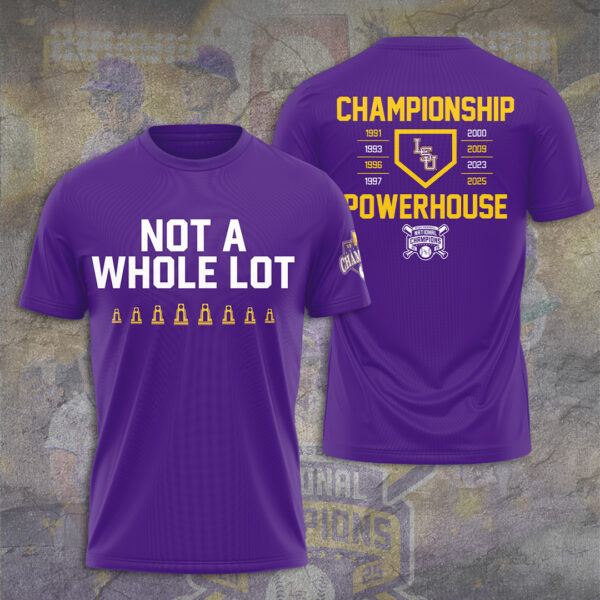 LSU Tigers Baseball 3D Apparel - TANTN 14681