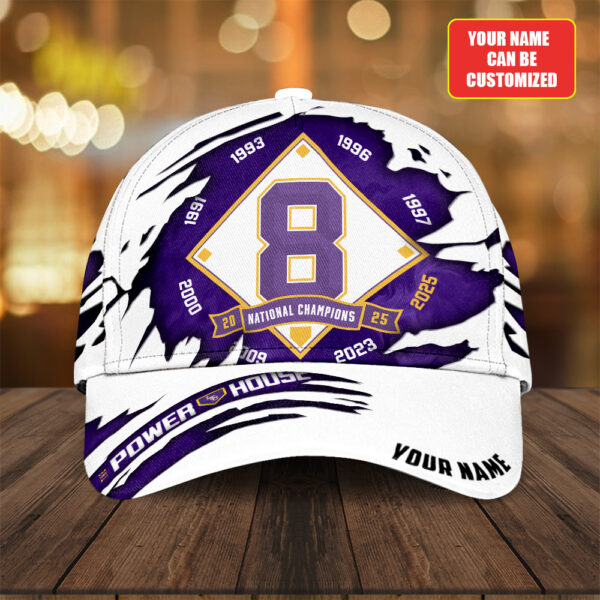Personalized LSU Tigers Baseball Classic Cap - TANTN 14102