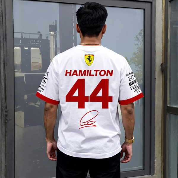 Scuderia Ferrari x Lewis Hamilton 3D T-Shirt - MAITM 12005
