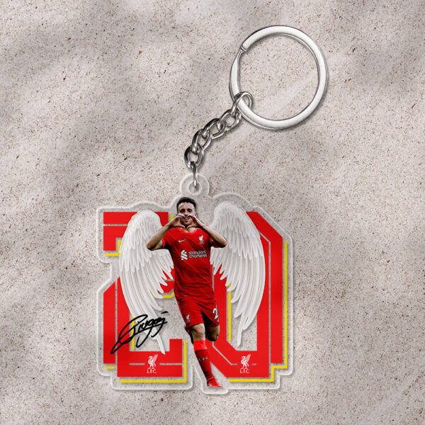 Liverpool FC x Diogo Jota Custom Shape 1-sided Keychain - HOATT 11709