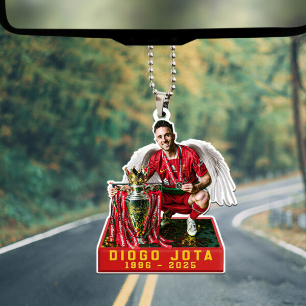 Liverpool FC x Diogo Jota Custom Shape 1-sided Acrylic Car Ornament - MAITM 11996