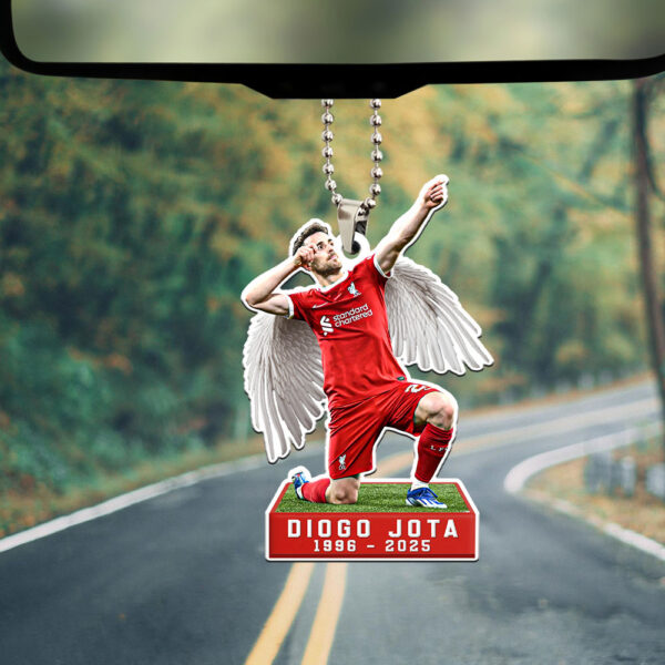 Liverpool FC x Diogo Jota Custom Shape 1-sided Acrylic Car Ornament - MAITM 12003