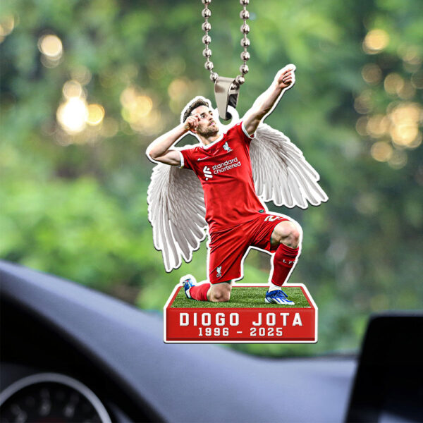 Liverpool FC x Diogo Jota Custom Shape 1-sided Acrylic Car Ornament - MAITM 12003