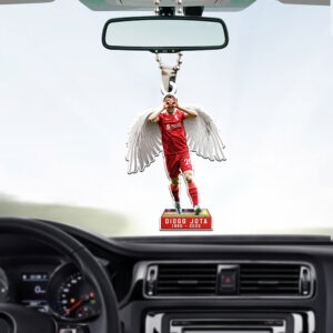 Liverpool FC x Diogo Jota Custom Shape 1-sided Acrylic Car Ornament - MAITM 12028