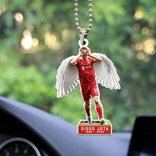 Liverpool FC x Diogo Jota Custom Shape 1-sided Acrylic Car Ornament - MAITM 12028