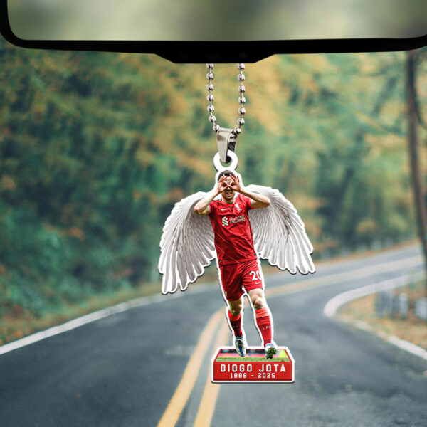 Liverpool FC x Diogo Jota Custom Shape 1-sided Acrylic Car Ornament - MAITM 12028