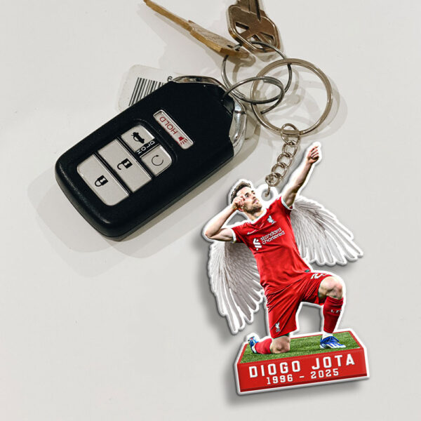 Liverpool FC x Diogo Jota Custom Shape 1-sided Keychain - MAITM 12004