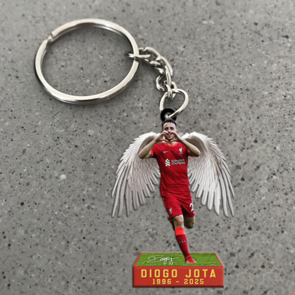 Liverpool FC x Diogo Jota Custom Shape 1-sided Keychain - MAITM 12026