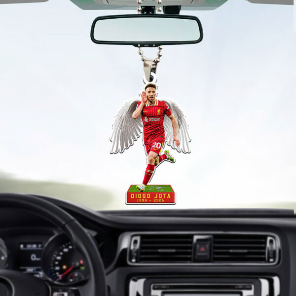 Liverpool FC x Diogo Jota Custom Shape 1-sided Acrylic Car Ornament - MAITM 11991