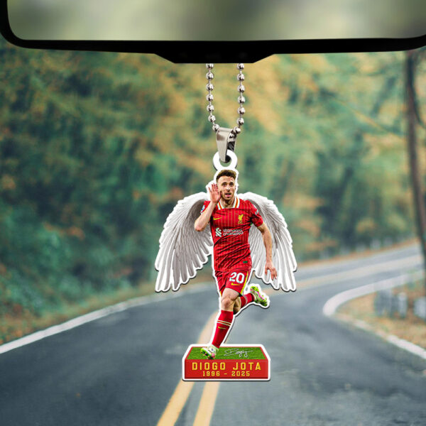 Liverpool FC x Diogo Jota Custom Shape 1-sided Acrylic Car Ornament - MAITM 11991