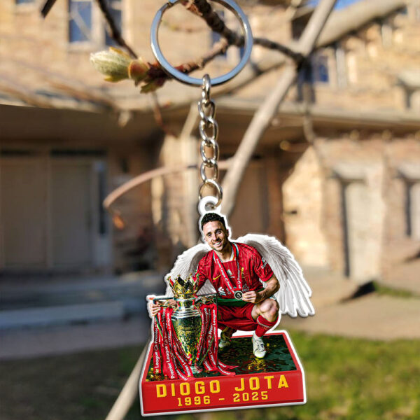 Liverpool FC x Diogo Jota Custom Shape 1-sided Keychain - MAITM 11997