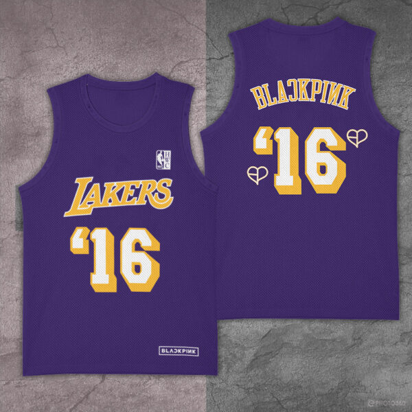 Los Angeles Lakers x Blackpink Basketball Jersey - TANTN 14487