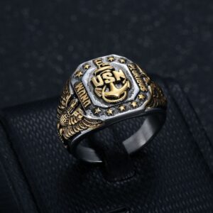 US Navy Stainless Steel Ring - MAITM DROP135