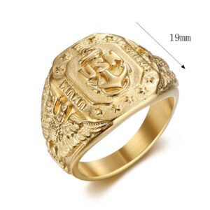 US Navy Stainless Steel Ring - MAITM DROP135