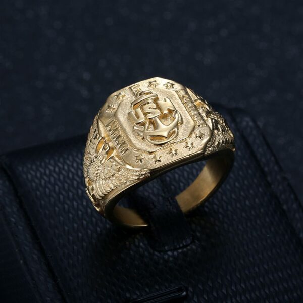 US Navy Stainless Steel Ring - MAITM DROP135