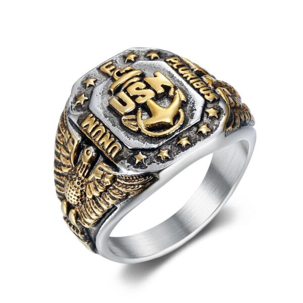 US Navy Stainless Steel Ring - MAITM DROP135