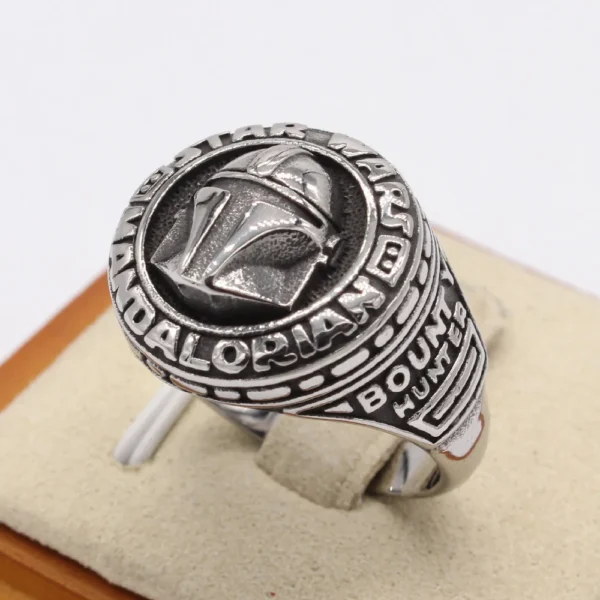 Star Wars Mandalorian Stainless Steel Ring - MAITM DROP136