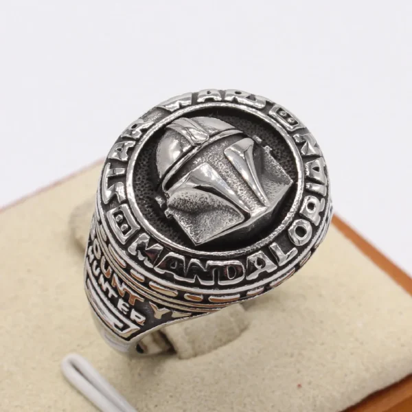 Star Wars Mandalorian Stainless Steel Ring - MAITM DROP136