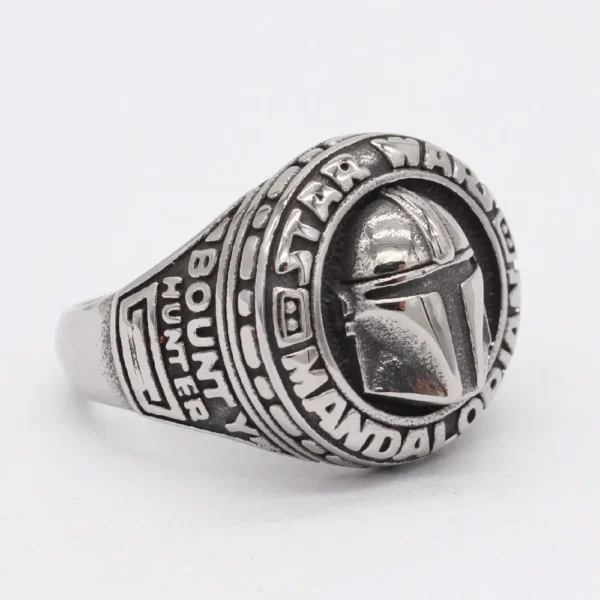 Star Wars Mandalorian Stainless Steel Ring - MAITM DROP136