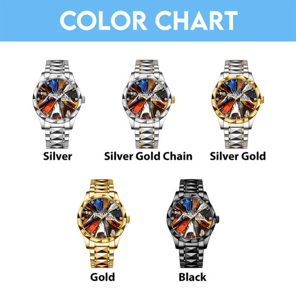 MET Band Alloy Luxury Quartz Watch - TMTHU 038