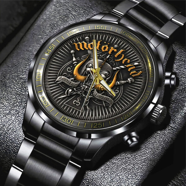 Motörhead Band Black Stainless Steel Watch - TANTN 14471