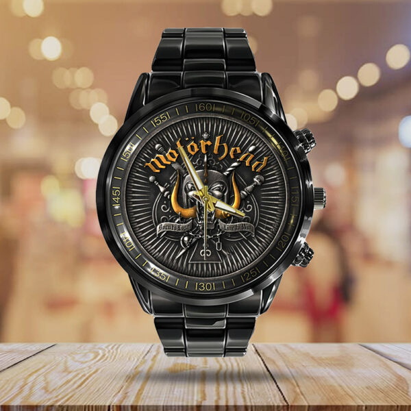 Motörhead Band Black Stainless Steel Watch - TANTN 14471