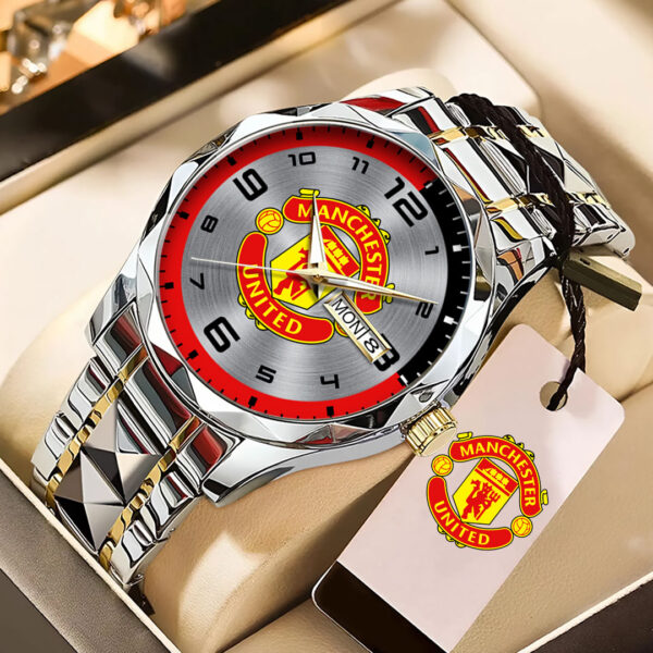 Manchester United Alloy Luxury Quartz Watch - TANTN 14744