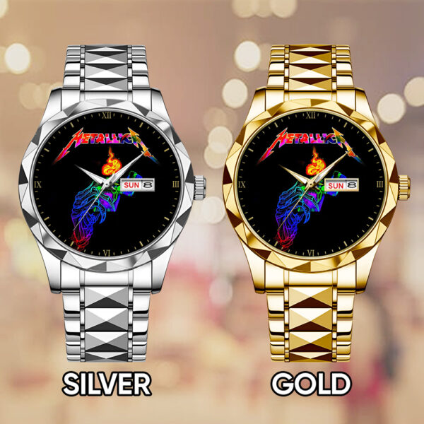 MET Band Alloy Luxury Quartz Watch - GNE 3948