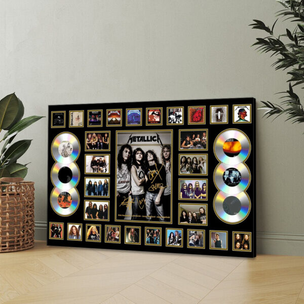 MET Band Rectangle Canvas With Inner Frame - MAITM 12136