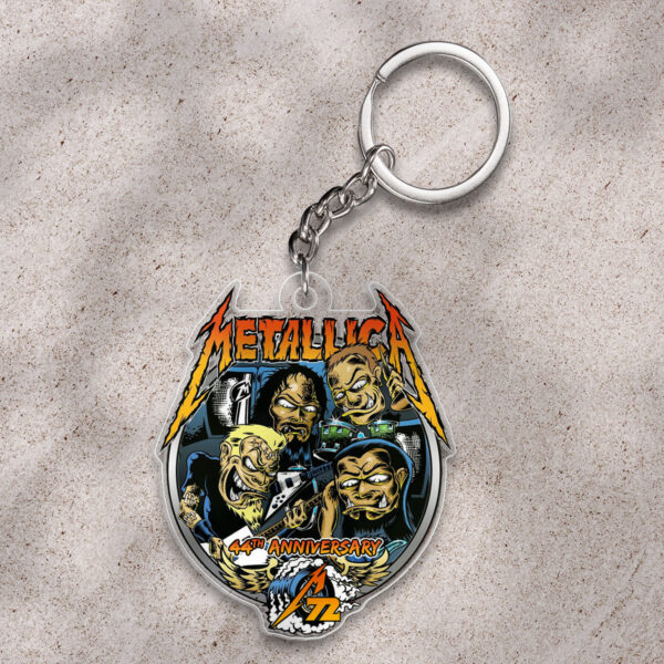 MET Band Custom Shape 1-sided Keychain - GNE NEW507