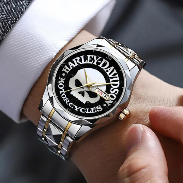 Harley Davidson Alloy Luxury Quartz Watch - GNE 3815