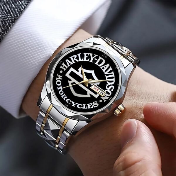 Harley Davidson Alloy Luxury Quartz Watch - GNE 3903