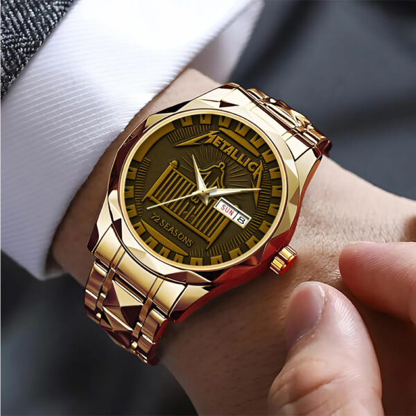 MET Band Alloy Luxury Quartz Watch - TANTN 14276