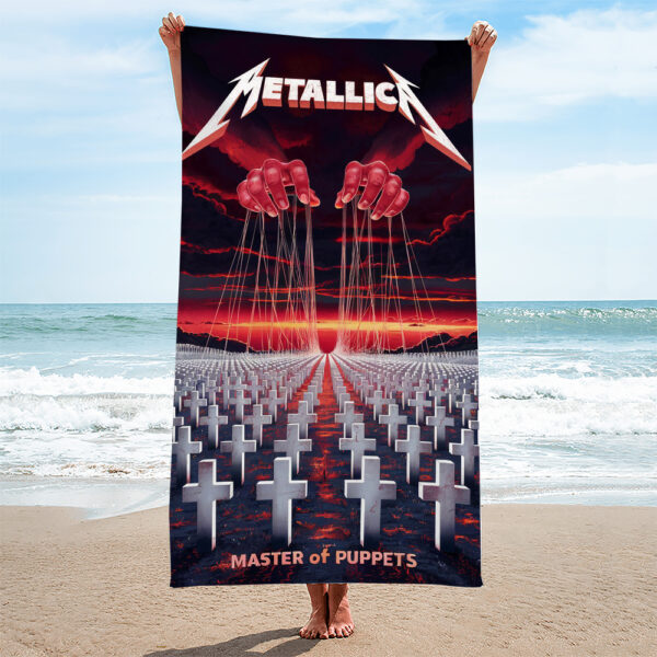 MET Band Rectangle Beach Towel - HOATT 11946