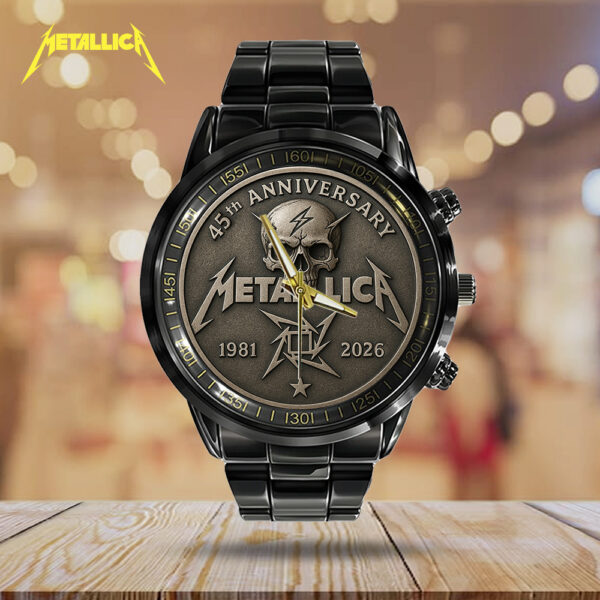 MET Band Black Stainless Steel Watch - TANTN 14146
